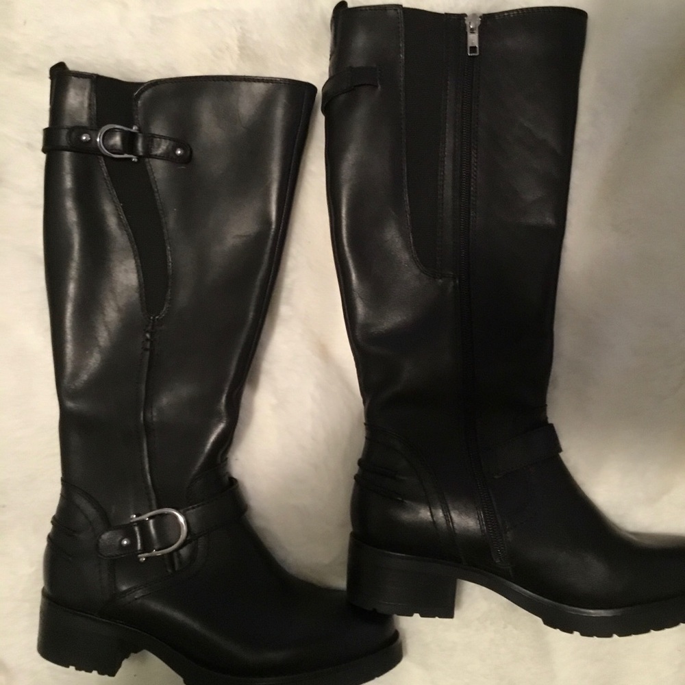 EARTH Brand knee high leather boots